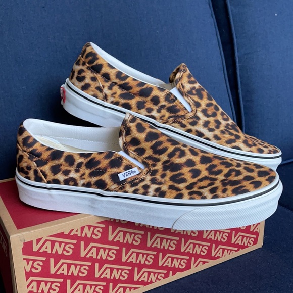 Vans Classic Slip-On Leopard Black/True White WMNS - Picture 7 of 16